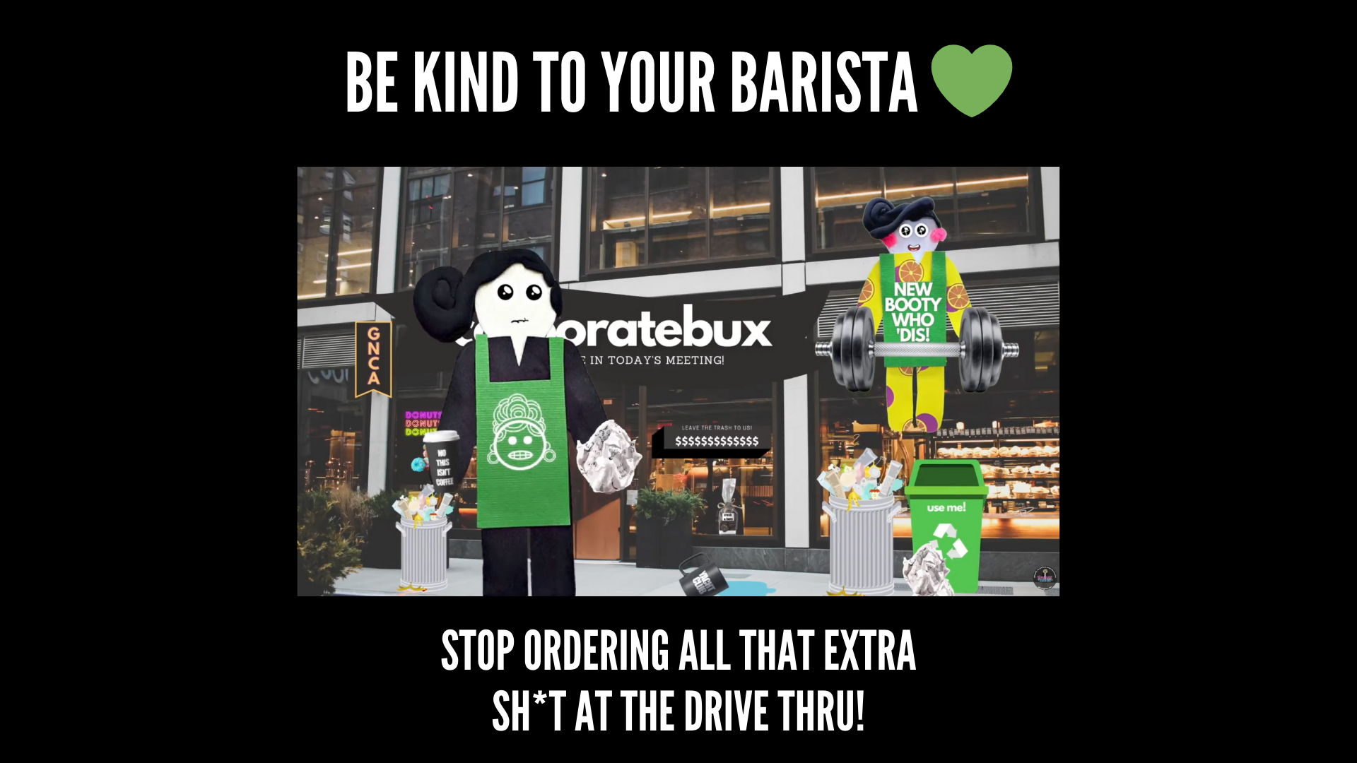 Be Kind To Your Barista 💚