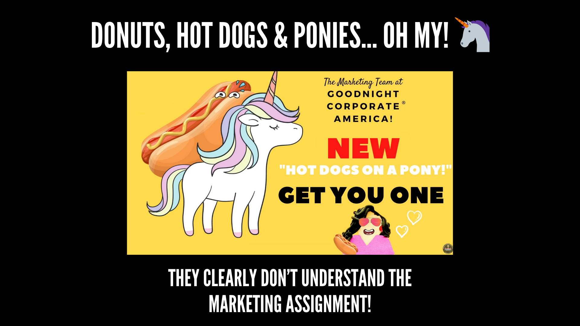 Donuts, Hot Dogs & Ponies... Oh My! 🦄