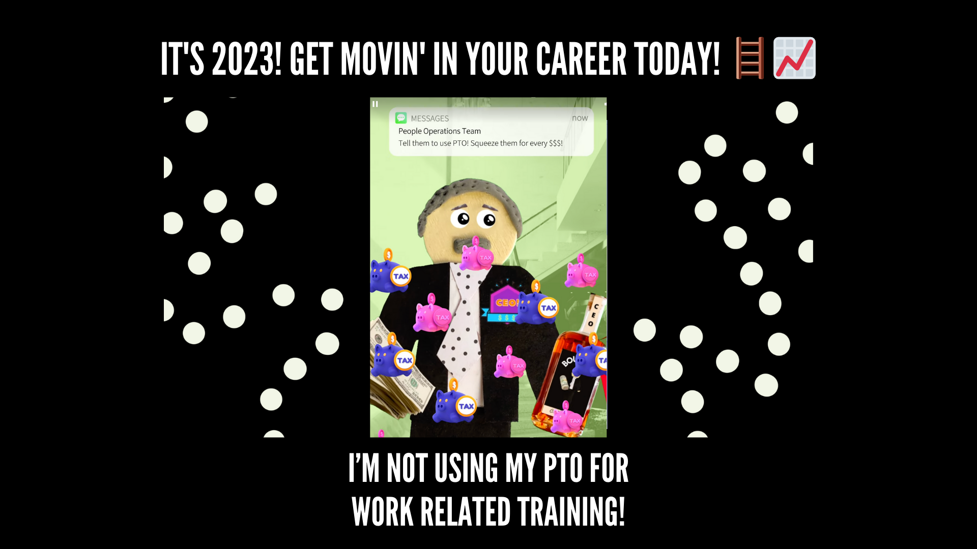 It's 2023! Get Movin' In Your Career Today! 🪜📈